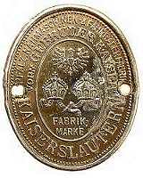 markenzeichen gebr. kayser